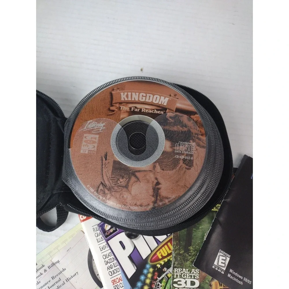 VTG Computer Games/Educational CD-ROM Lot (20) Designer, Crystal Key, Ect...